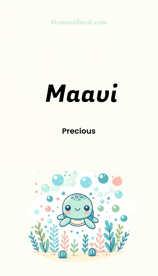 Meaning of Maavi