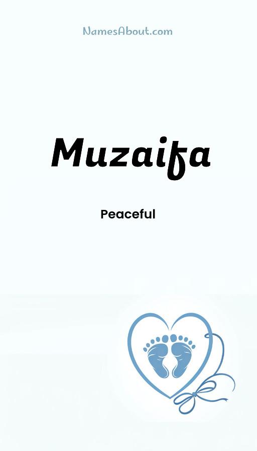 Meaning of Muzaifa