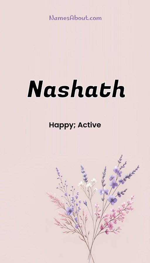 Meaning of Nashath