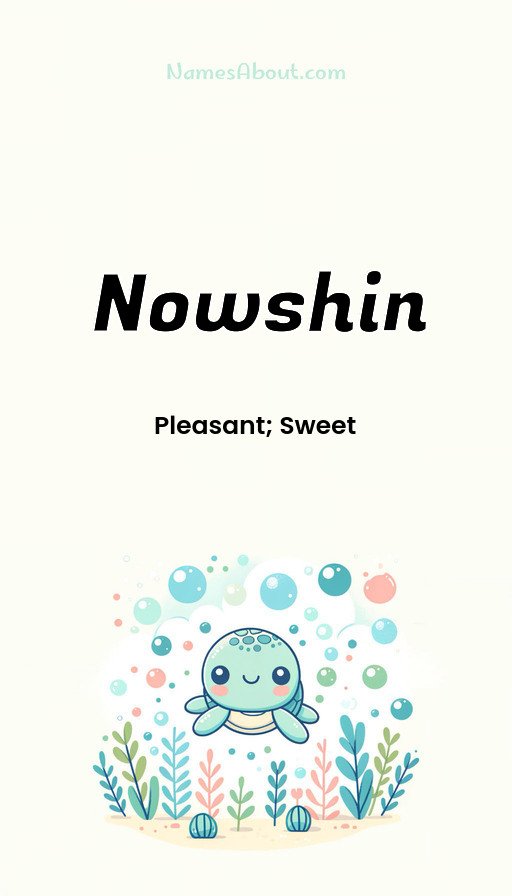 Meaning of Nowshin