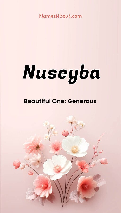 Meaning of Nuseyba