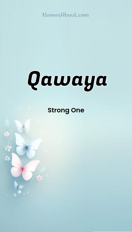 Illustration of Qawaya