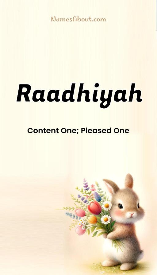 Illustration of Raadhiyah