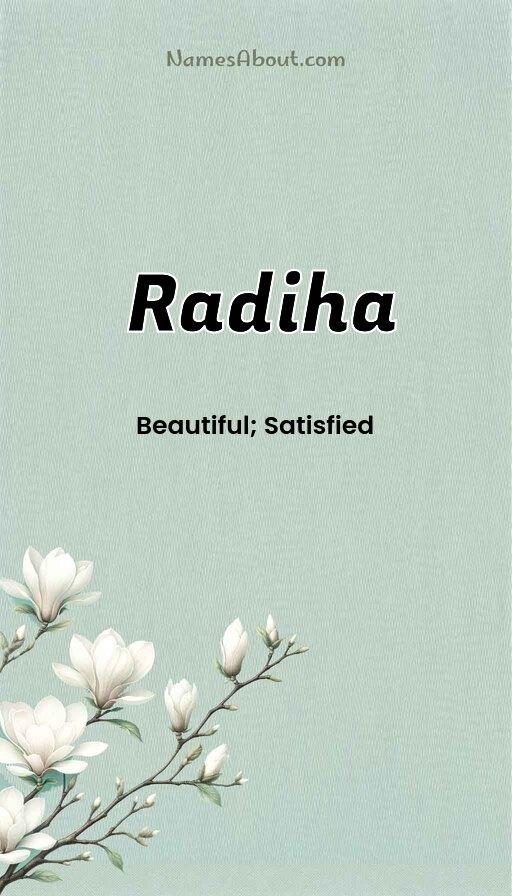 Illustration of Radiha