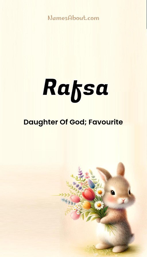 Meaning of Rafsa