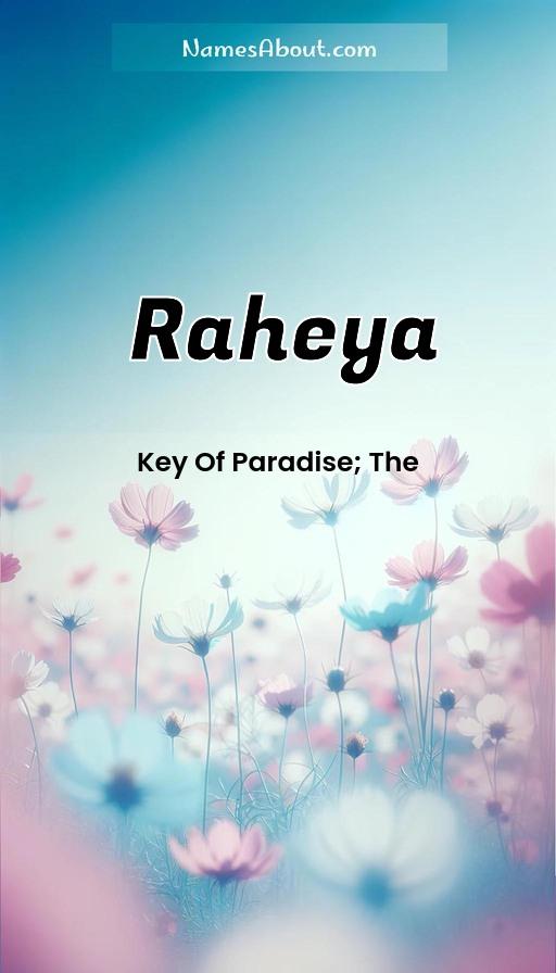 Illustration of Raheya