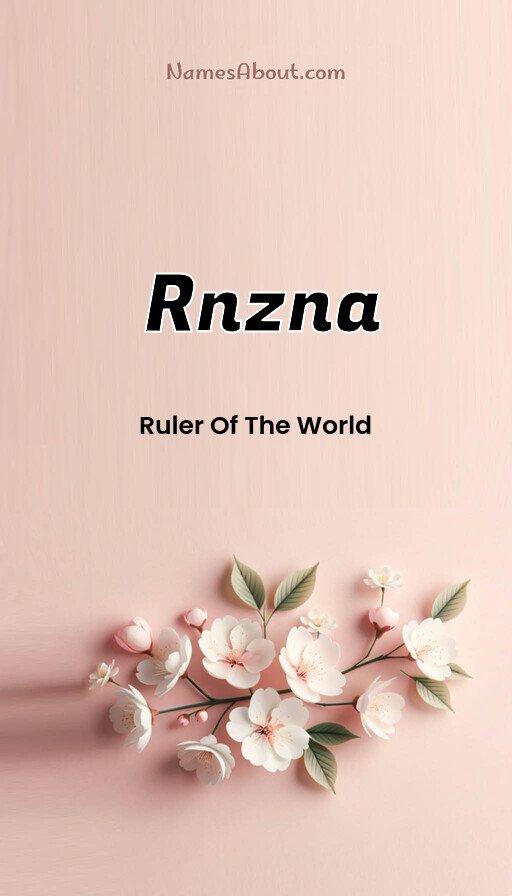 Meaning of Rnzna