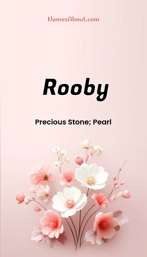 Meaning of Rooby