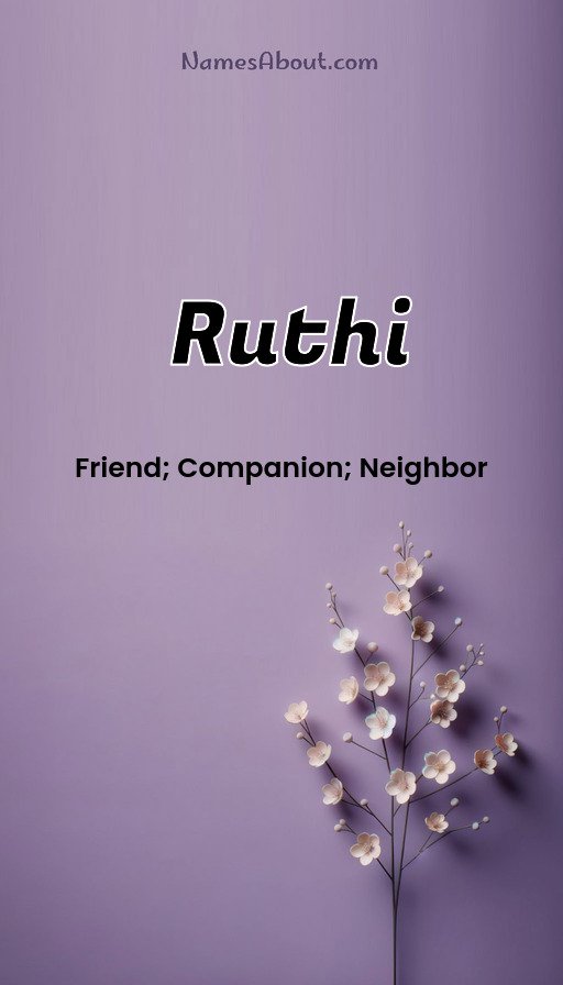 Meaning of Ruthi