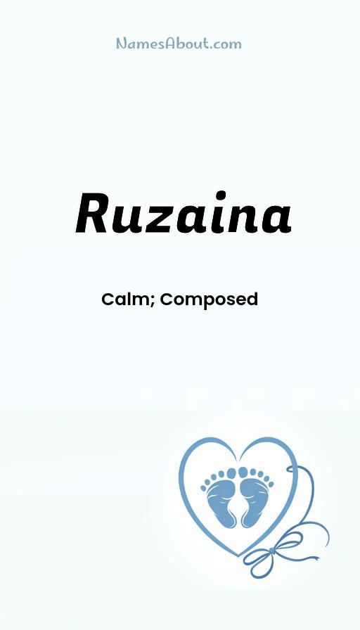 Illustration of Ruzaina