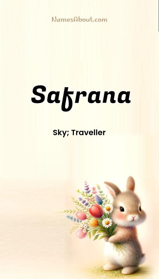 Meaning of Safrana