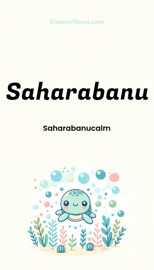 Meaning of Saharabanu