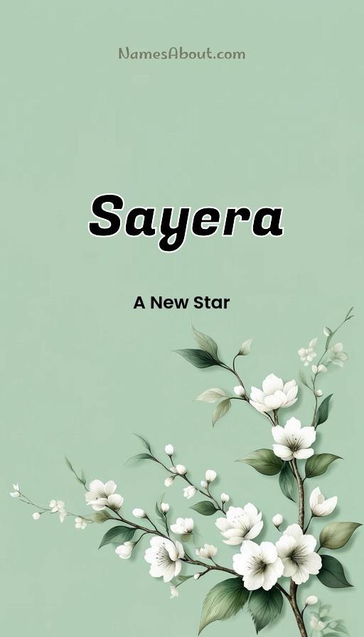 Illustration of Sayera