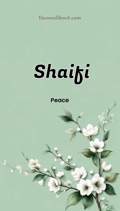 Illustration of Shaifi