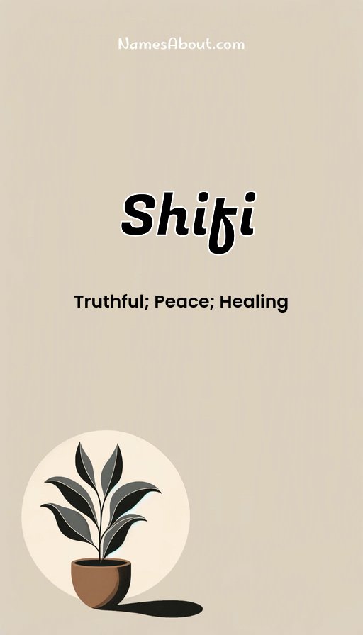 Meaning of Shifi