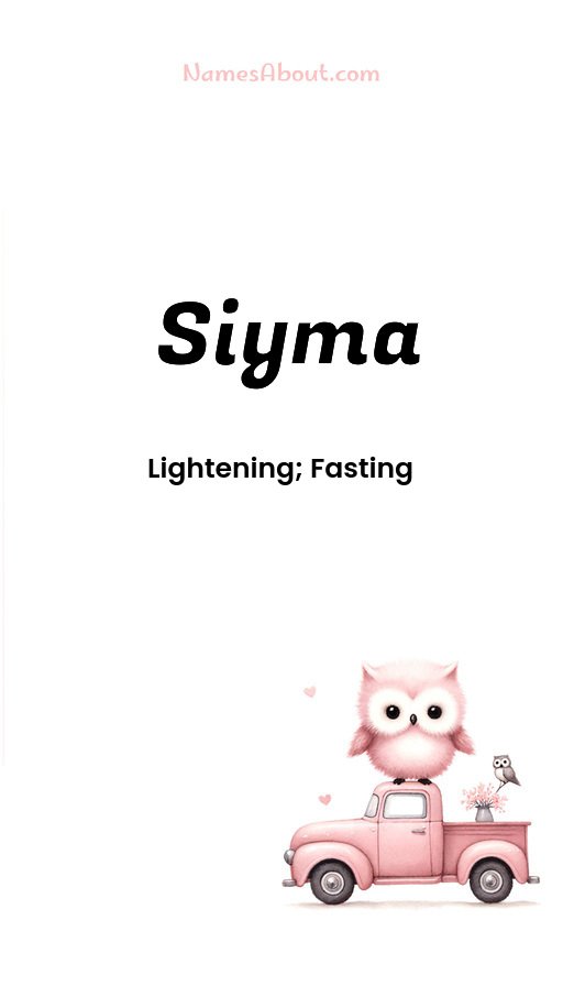 Meaning of Siyma