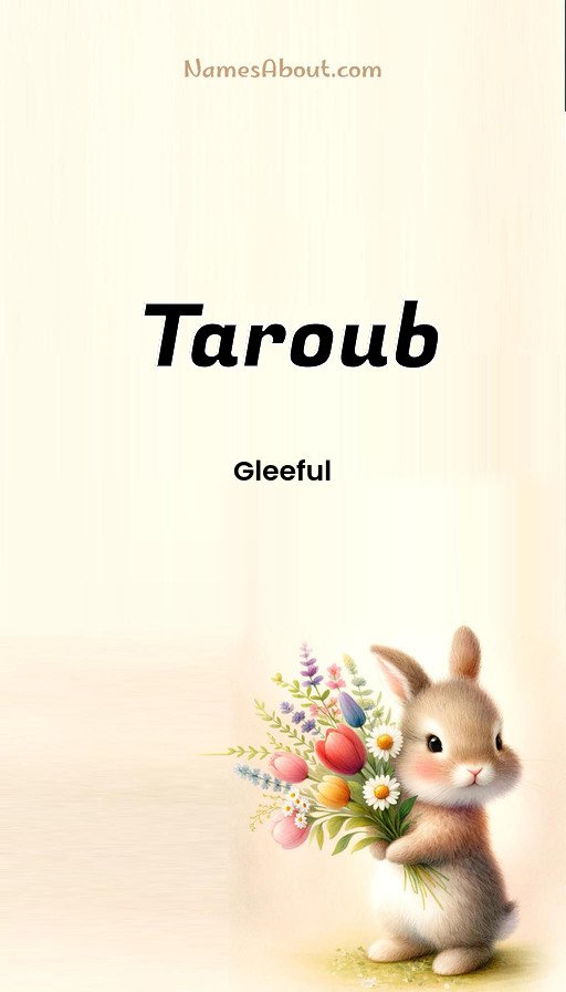 Meaning of Taroub