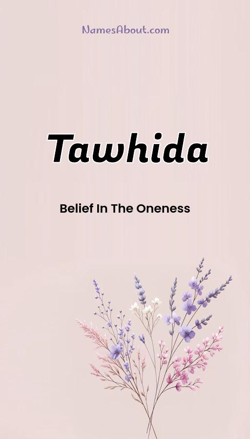 Meaning of Tawhida