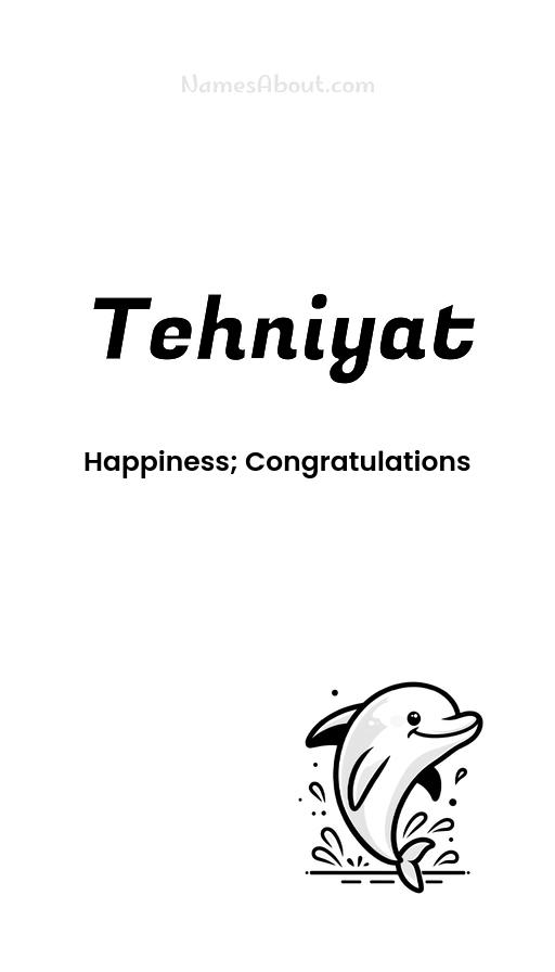 Meaning of Tehniyat