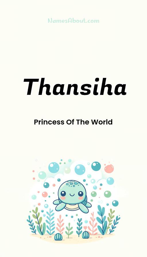 Illustration of Thansiha