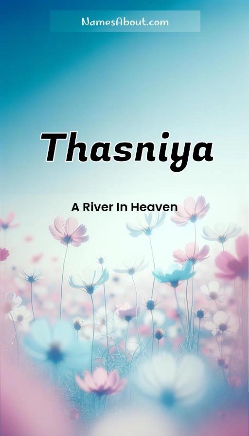 Meaning of Thasniya