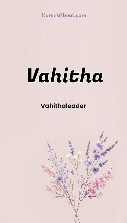 Illustration of Vahitha