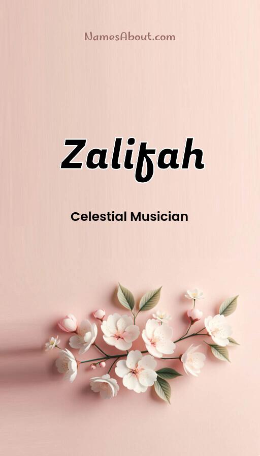 Illustration of Zalifah