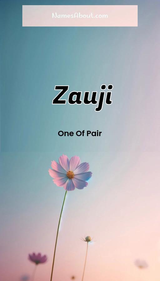 Meaning of Zauji