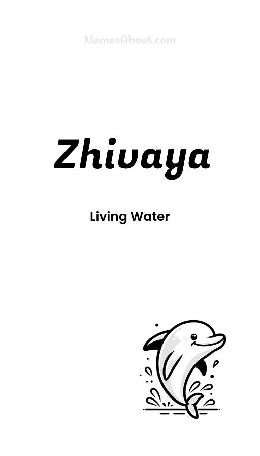 Illustration of Zhivaya