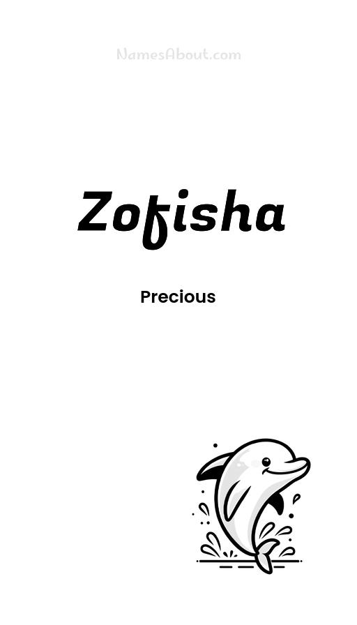 Zofisha name and meaning