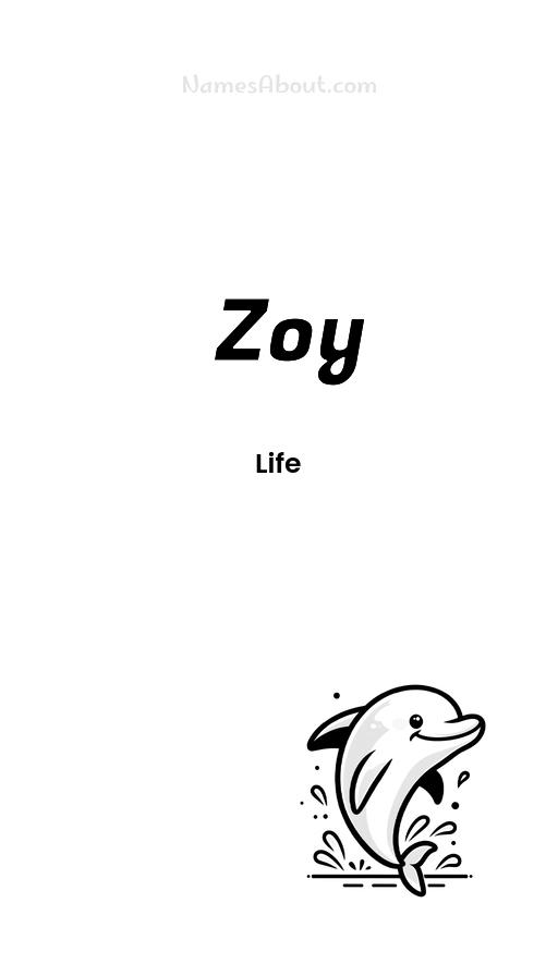 Illustration of Zoy