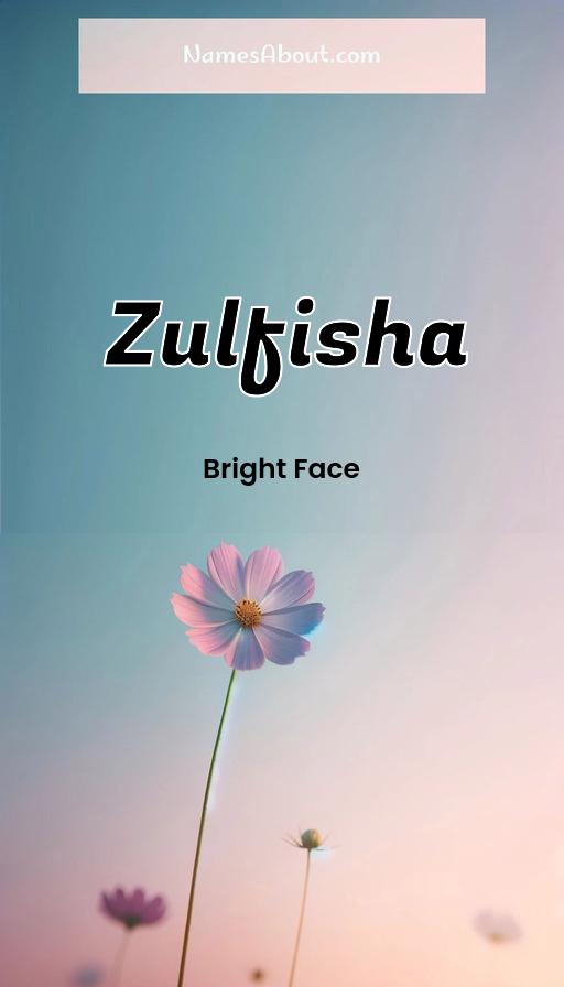 Zulfisha name and meaning