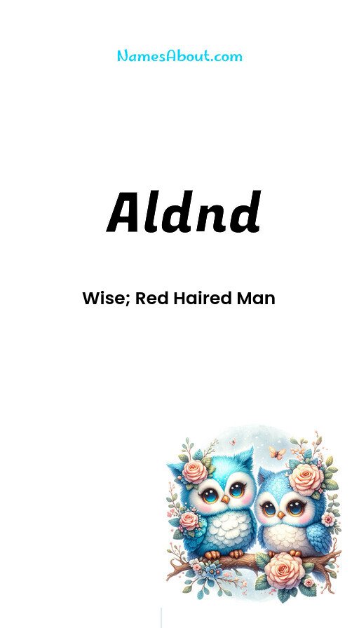Meaning of Aldnd