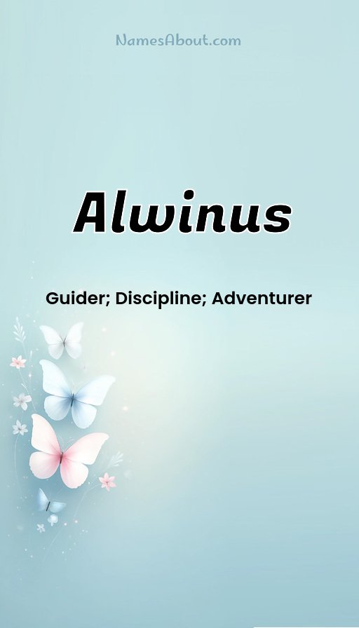 Meaning of Alwinus