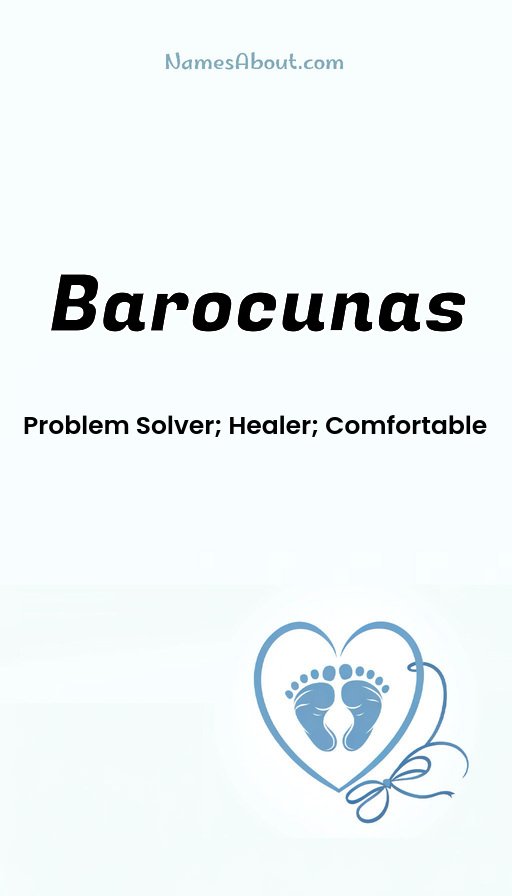 Meaning of Barocunas