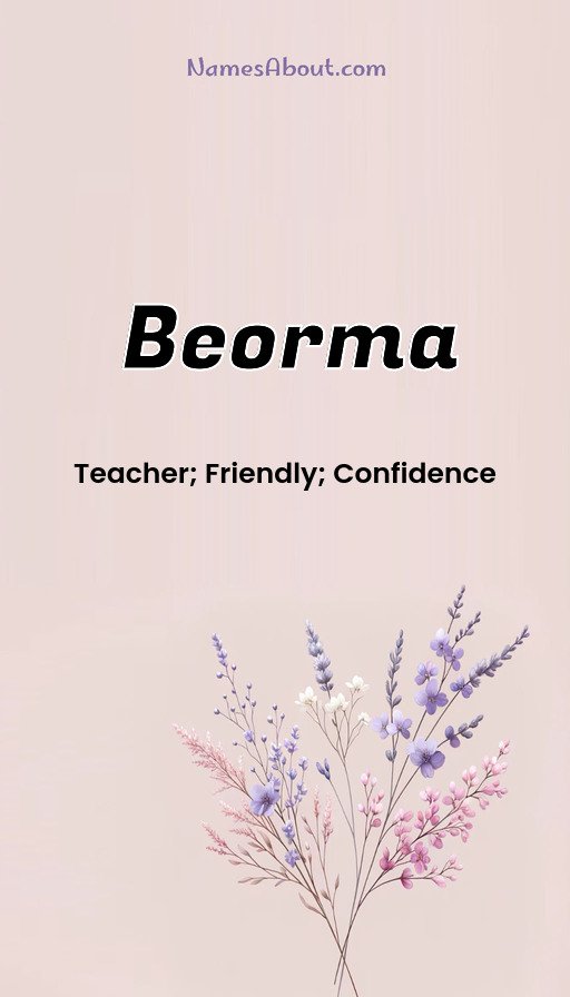 Meaning of Beorma
