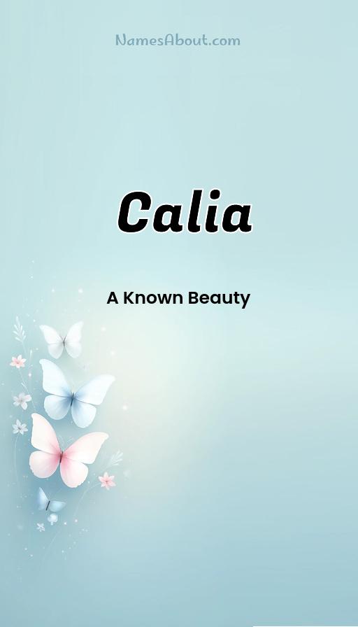 Illustration of Calia