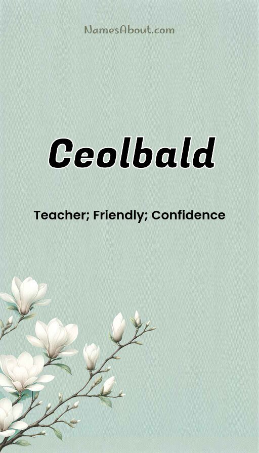Meaning of Ceolbald