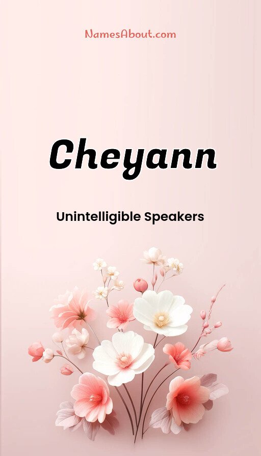 Meaning of Cheyann