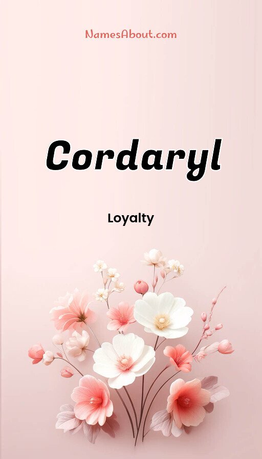Meaning of Cordaryl