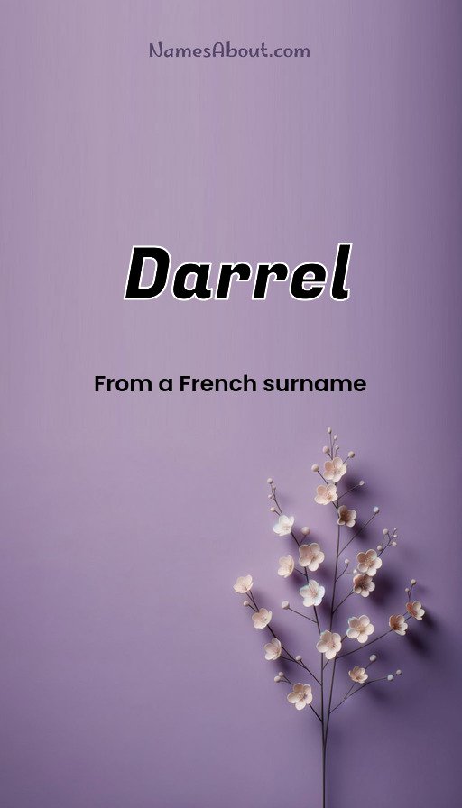 Meaning of Darrel
