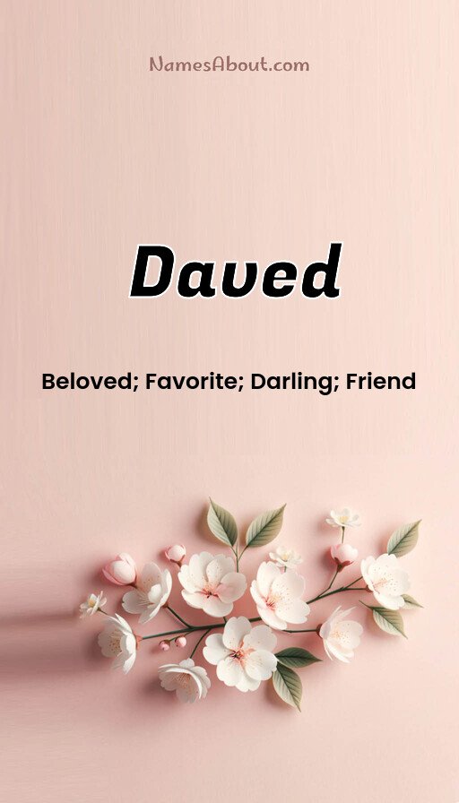 Meaning of Daved
