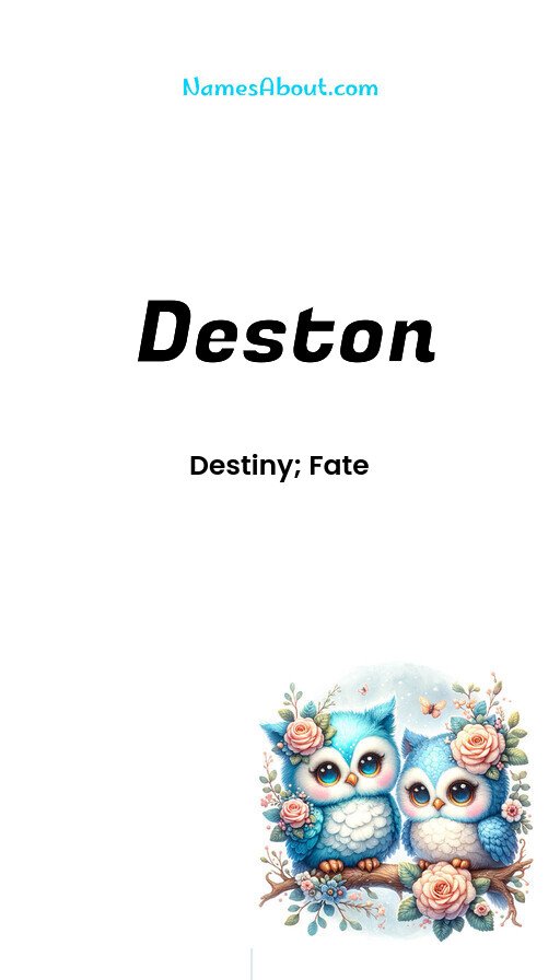 Meaning of Deston