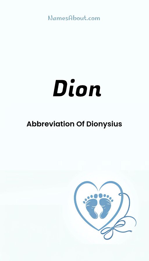 Meaning of Dion