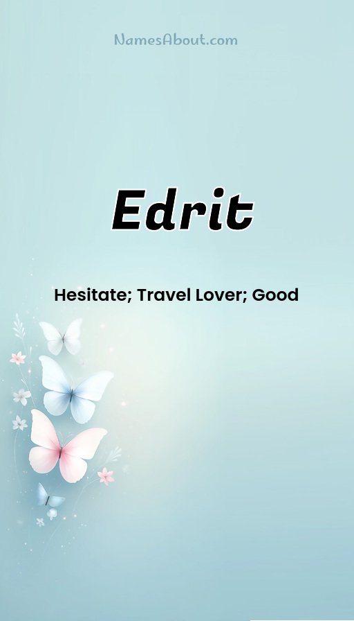 Meaning of Edrit