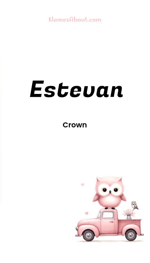 Meaning of Estevan