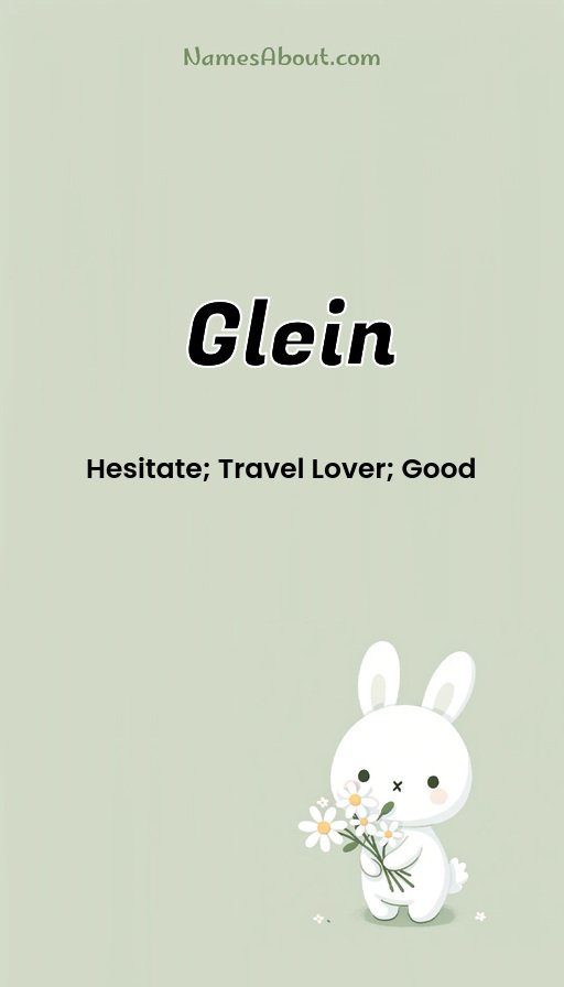Meaning of Glein