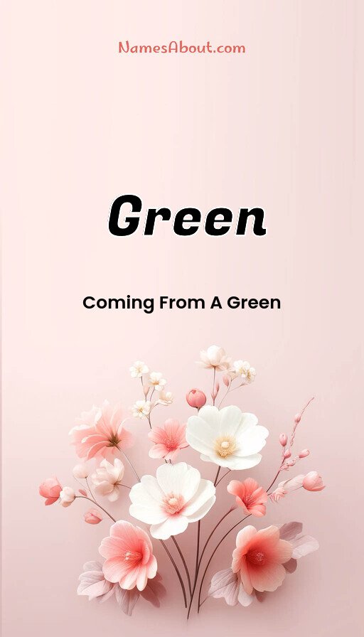 Meaning of Green