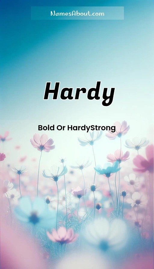 Meaning of Hardy