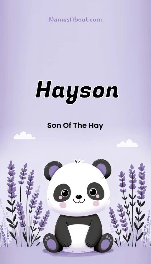 Meaning of Hayson